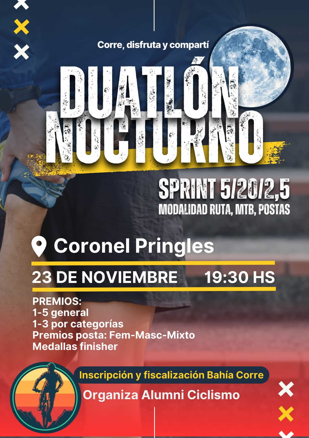 Duatlon Nocturno Pringles