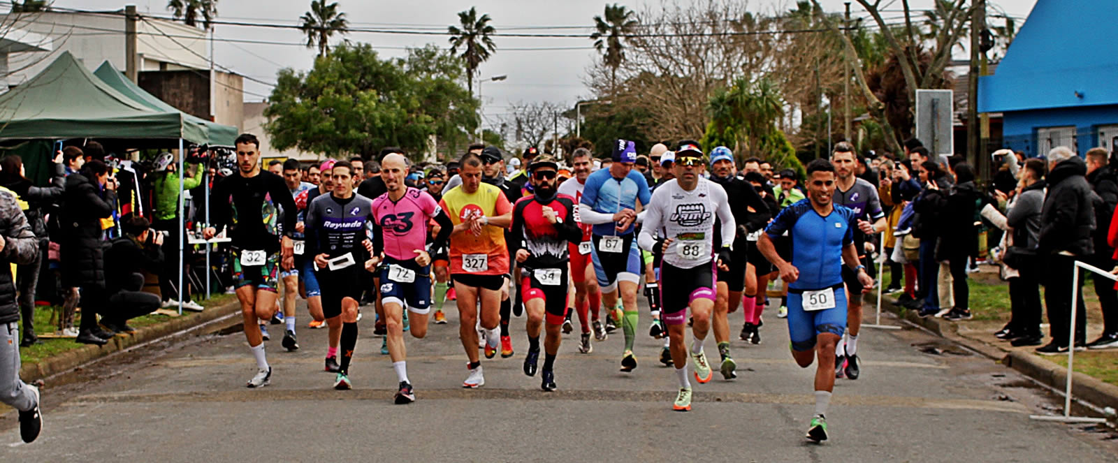 Largada del Duatlon